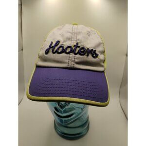 HOOTERS Adjustable Strap Hat Cap Low Profile Sun Faded Marks